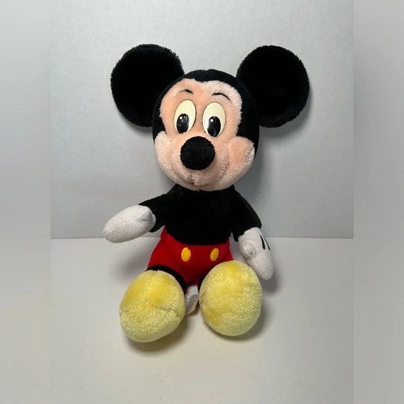Vintage Mickey Mouse Plush 13 Inch - Picture 1 of 7